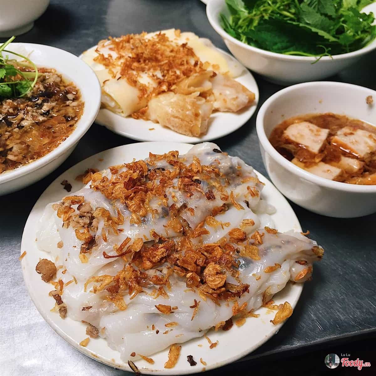 Banh cuon - Hanoi Street Food Tour 2019