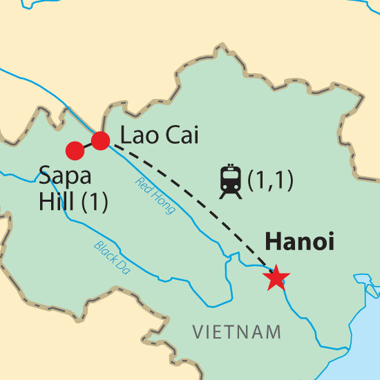 how to get from hanoi to sapa