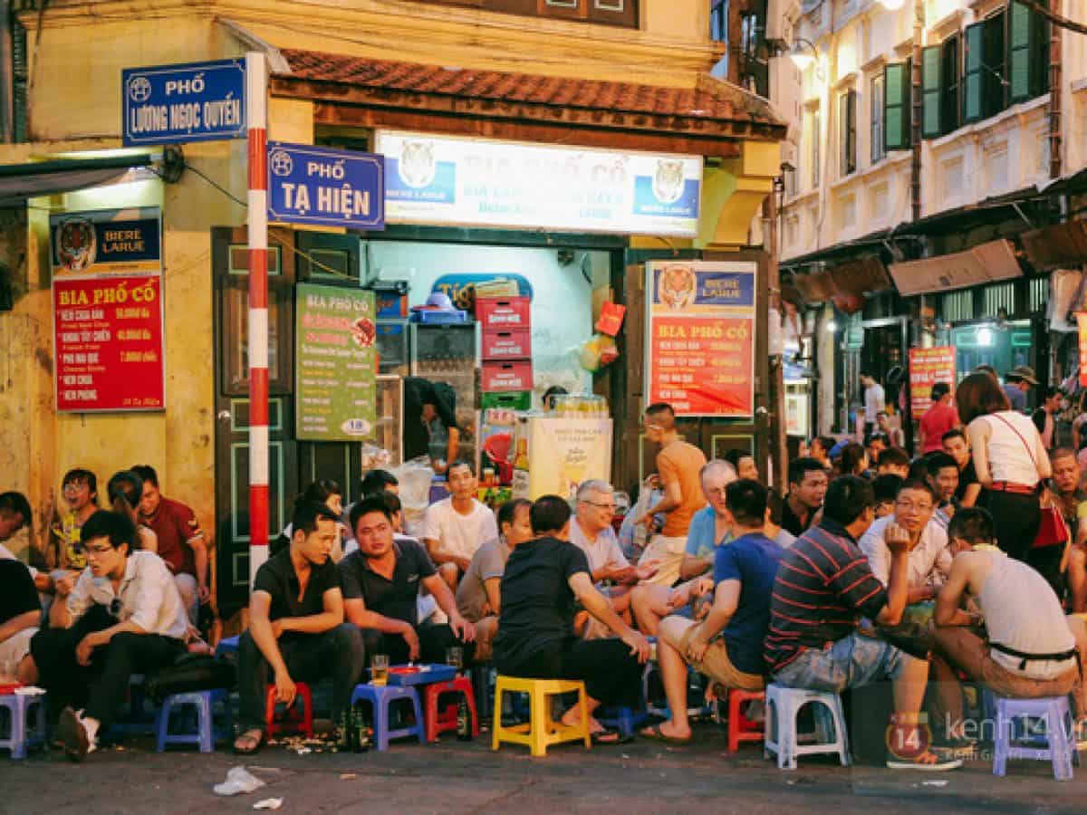 Ta Hien Street - 3 days in hanoi and halong